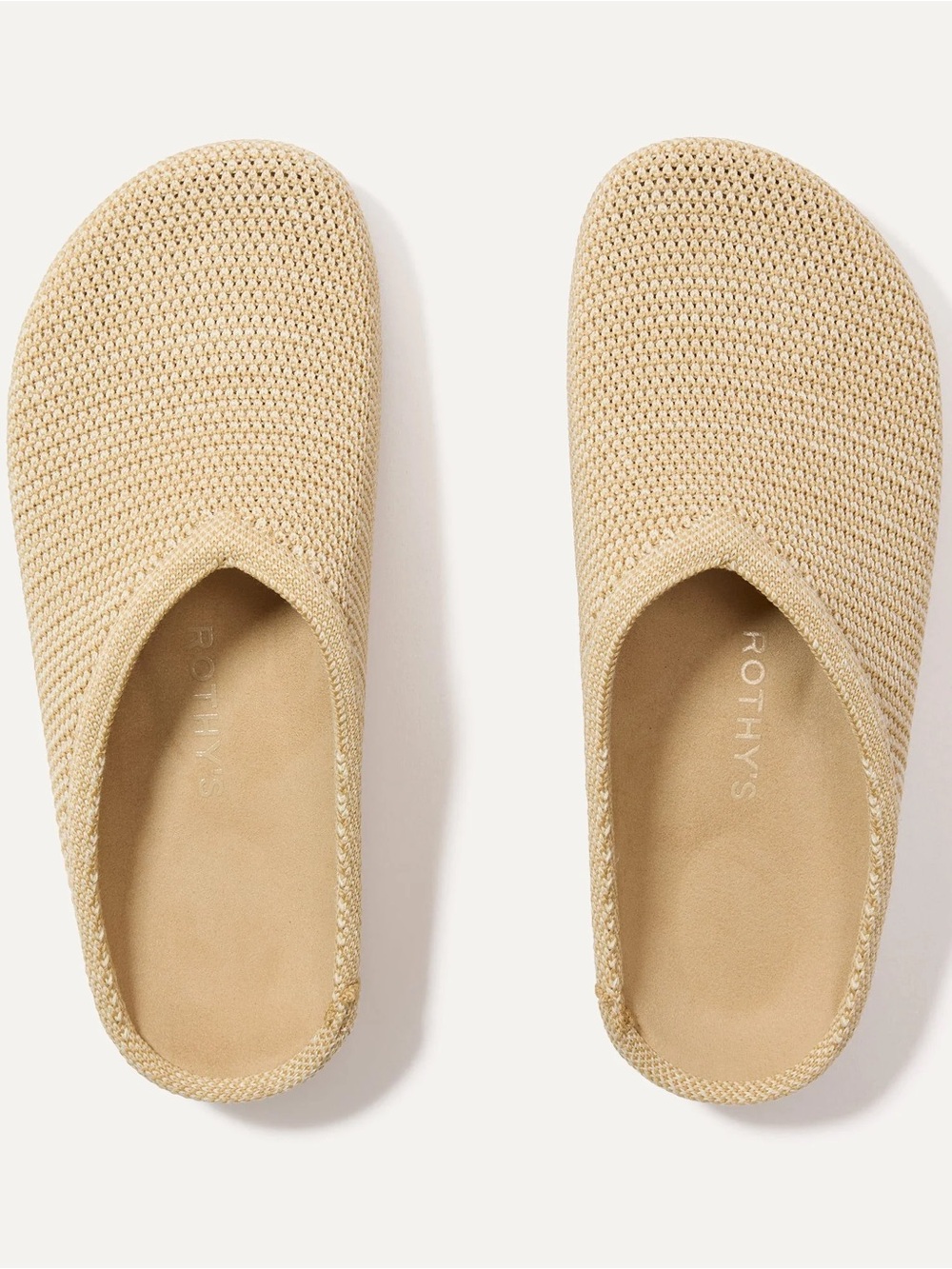 Rothy’s Clog - Pelican Raffia Knit